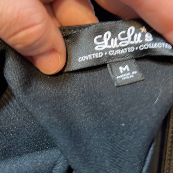 Lulu's Fortune and Fame Black Lace Bodycon Dress - Picture 3 of 6